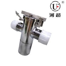河超  管道压力篮式过滤器   不锈钢管道压力篮式过滤器 