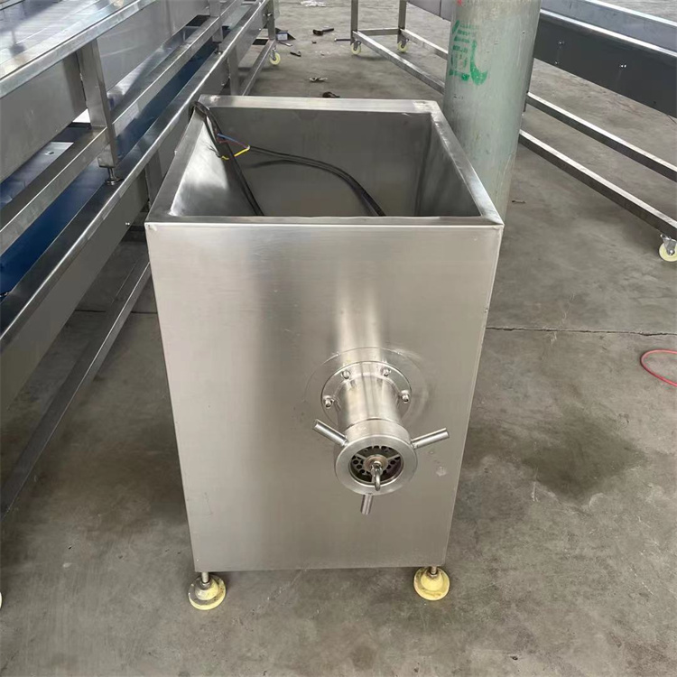 泓辰100型冻肉绞肉机 宠物肠绞肉机 立式冻肉绞肉机 品质保障