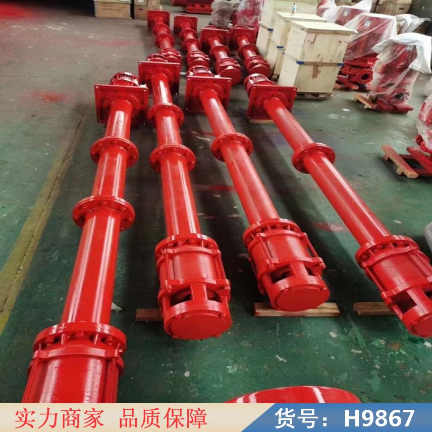 钜都立式长轴消防泵组 自动消防泵 工业消防泵货号H9867