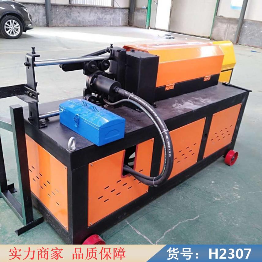 钜都工地钢筋机 钢筋数控调直机 圆钢调直切断机货号H2307