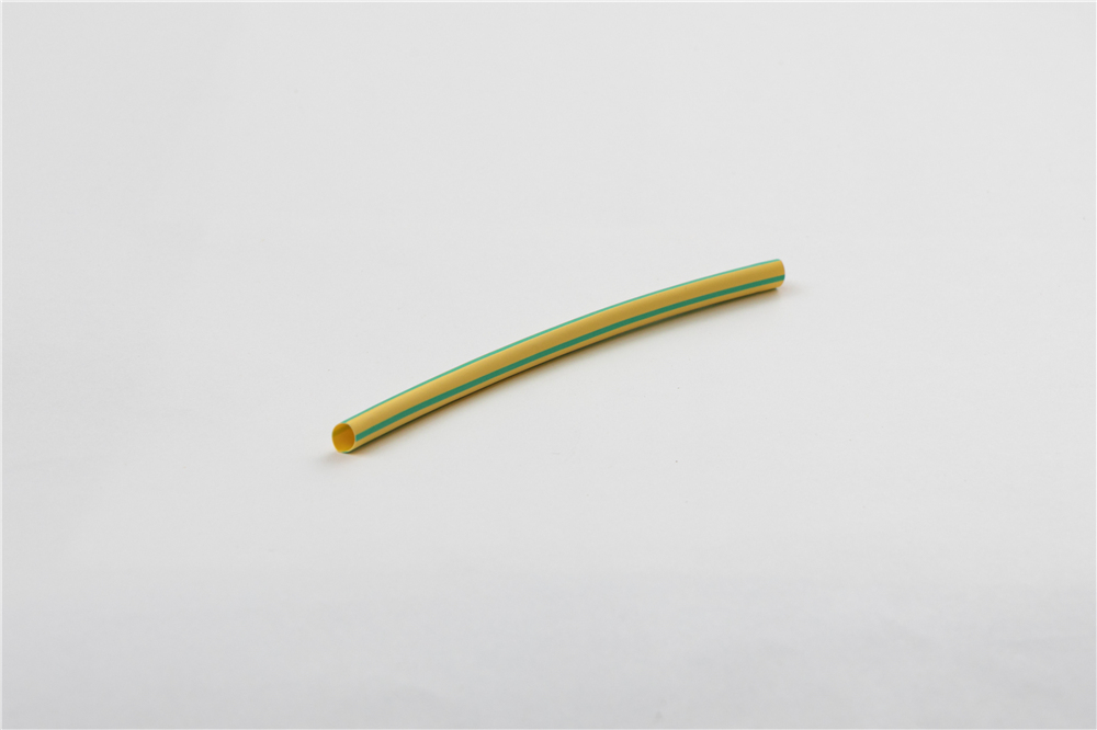 大口径热缩管  黄绿热缩管 汽车零部件保护热宿管套厂家