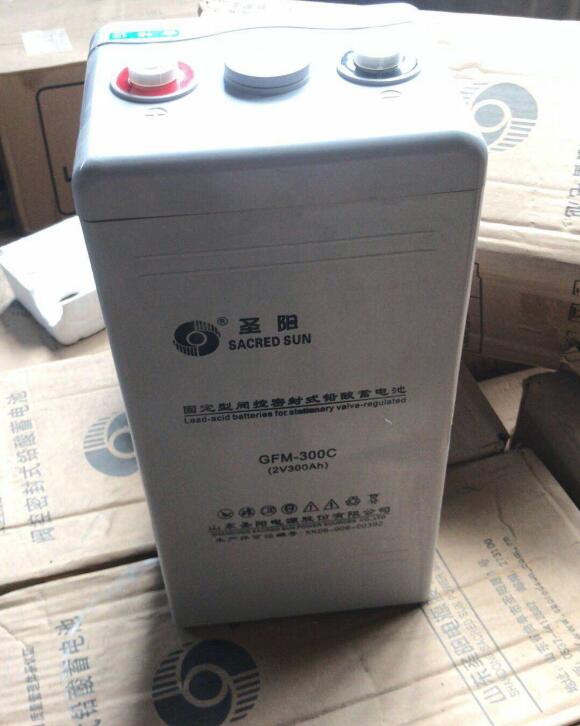 山东SACREDSUN圣阳蓄电池GFM-300C 2V300Ah通信基站EPS UPS直流屏太阳能