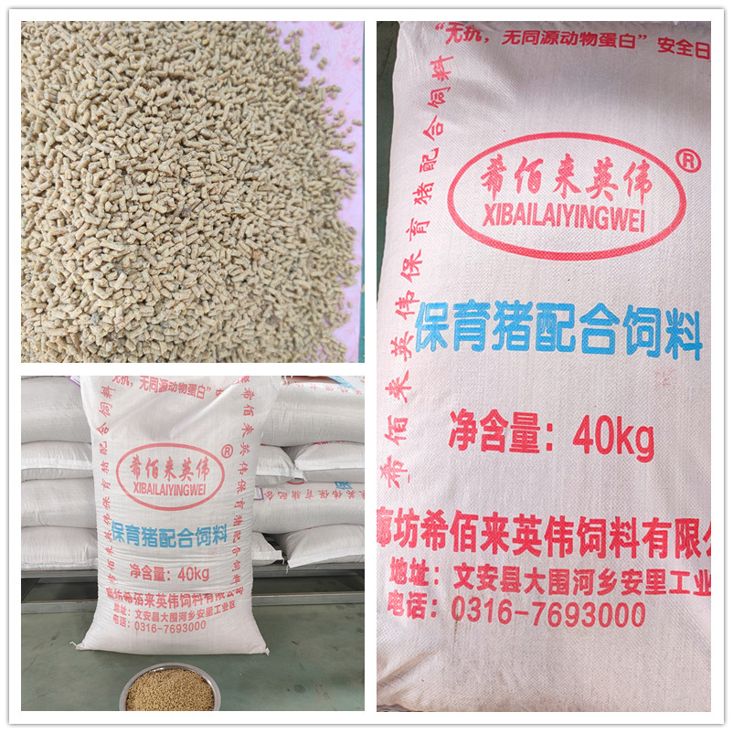 厂家供应保育猪饲料 小猪营养饲料 希佰动物饲料 欢迎询价
