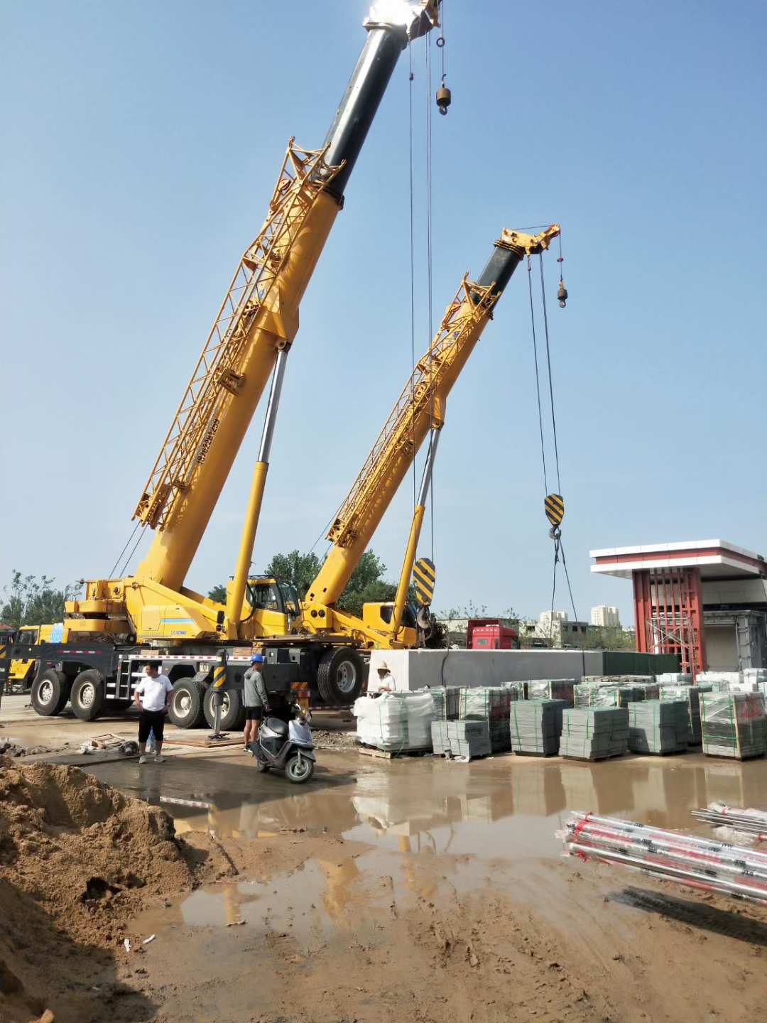 沧浪区设备高空吊装 8-160吨吊车出租报价 日租月租均可
