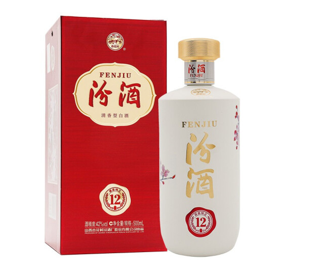 河南雅佳 汾酒 白酒 匠心12 清香型 42度 500ml