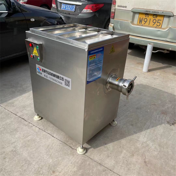 大块冻肉绞肉机 100型冻肉绞肉机 宠物肠绞肉机 泓辰现货