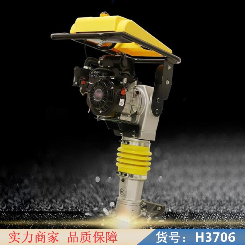 中德蛙跳式打夯机 工程打夯机 振动式打夯机货号H3706