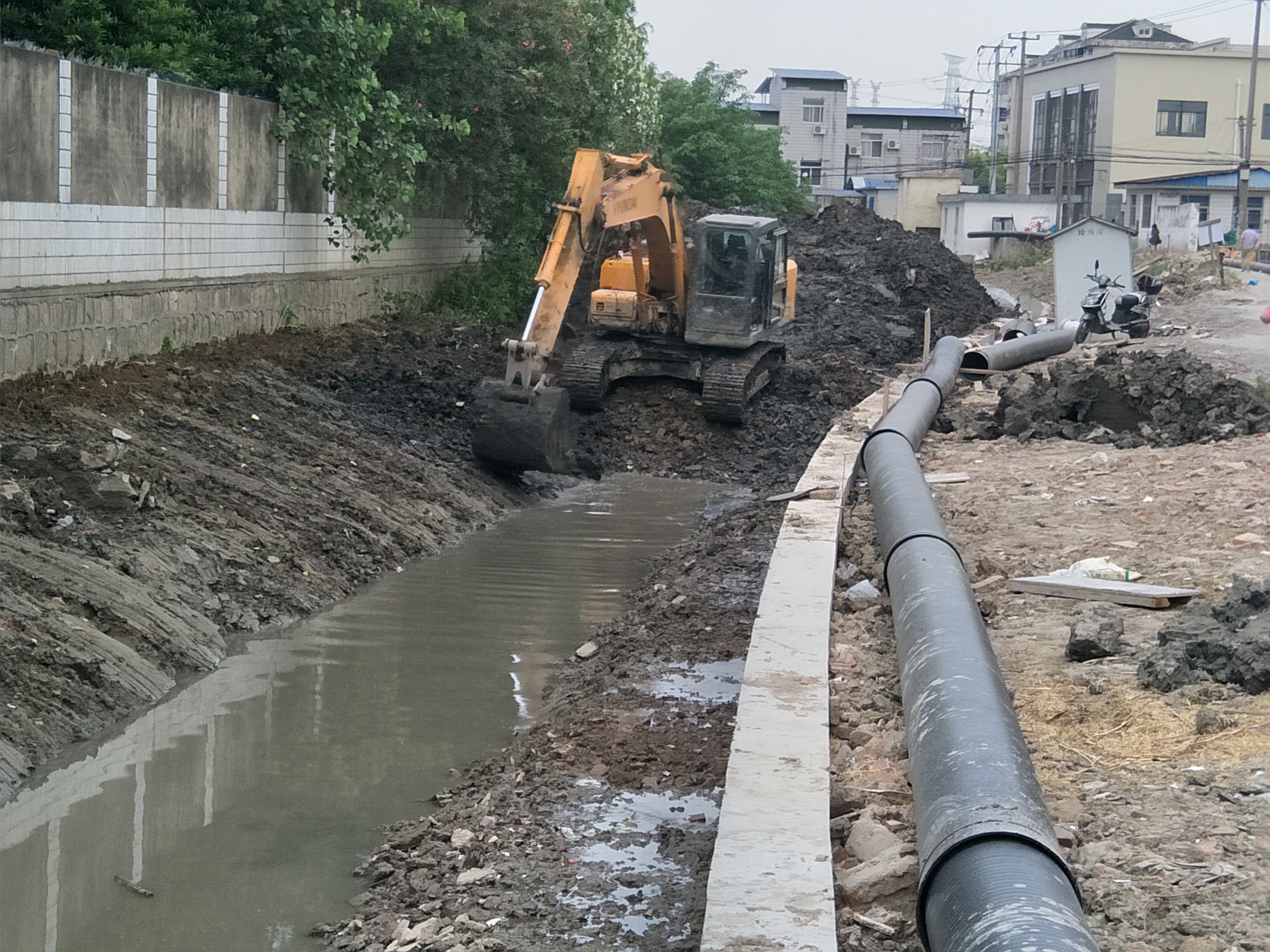 HDPE双壁缠绕管 群舍科技 防污染 DN200-DN3000mm 定制 地铁通风