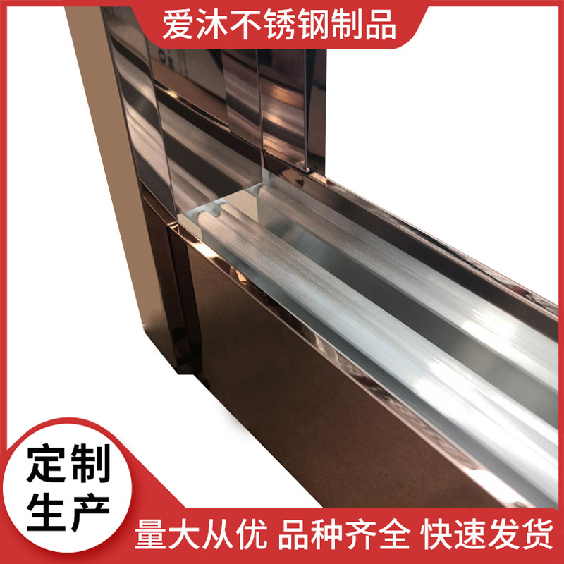厂家定制淋浴房 不锈钢淋浴房型材 卫生间简易浴室 家用浴室隔断 轨道型材爱沐厂家直供