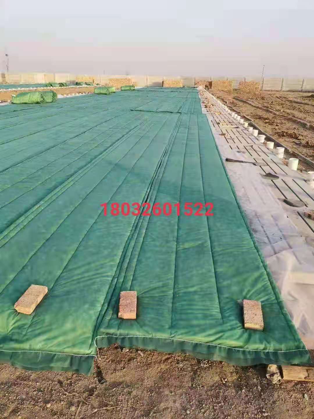 防寒三防布棉被棉篷布防火阻燃保温棉冬季混凝土公路桥梁道路养护保温棉被