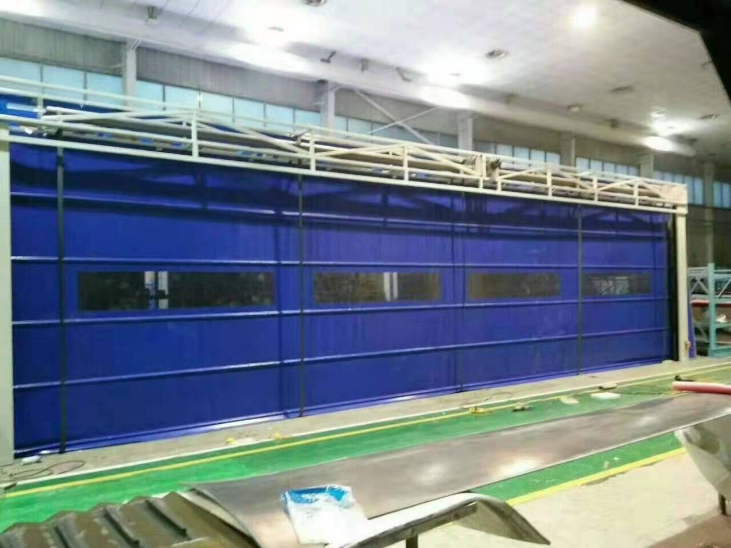 济南快速门 济南遥控卷帘门定制安装 济南工业门安装 遥控车库门维修