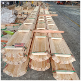 弧形胶合木批发 木结构集成材 大跨度胶合木厂家直供