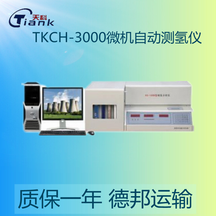 鹤壁天科TKCH-3000一体化控制全自动测氢仪 