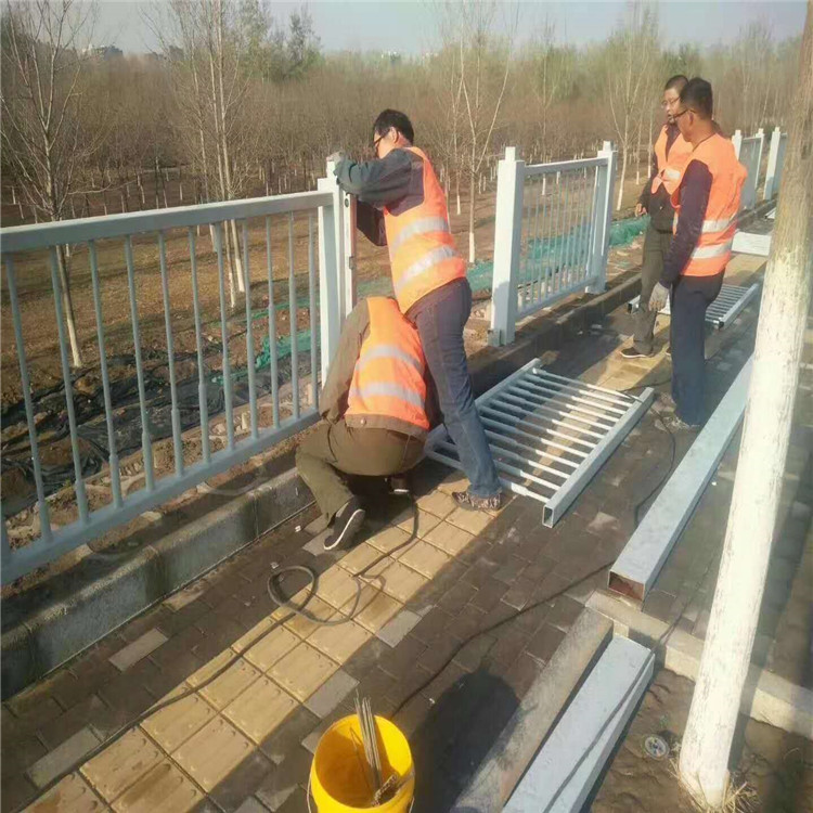 厂家定制市政道路护栏  久皓  交通道路隔离栏专业生产