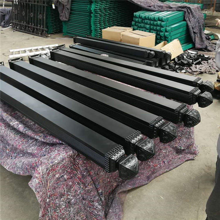久皓品牌 公园围墙护栏 光洁度好 铝艺院墙护栏定做