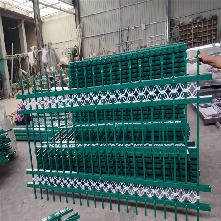 白蓝组装式护栏供应 生产制造商 小区围栏锌钢护栏 久皓