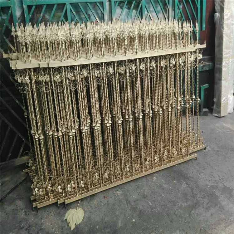 久皓金属 铁艺围墙护栏 专业生产 庭院铁艺锌钢护栏