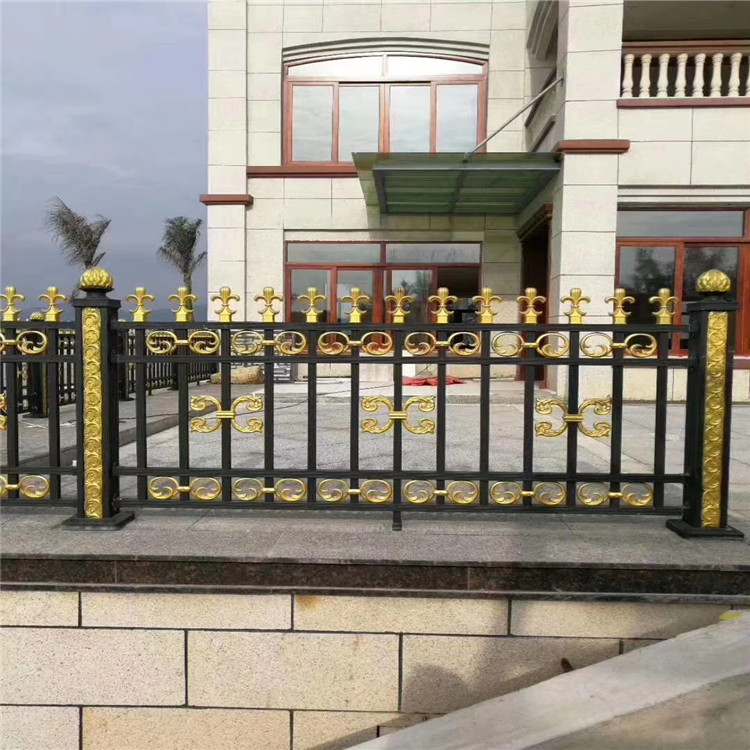 久皓品牌 铝艺大门护栏 工匠建造 铝艺院墙护栏批发