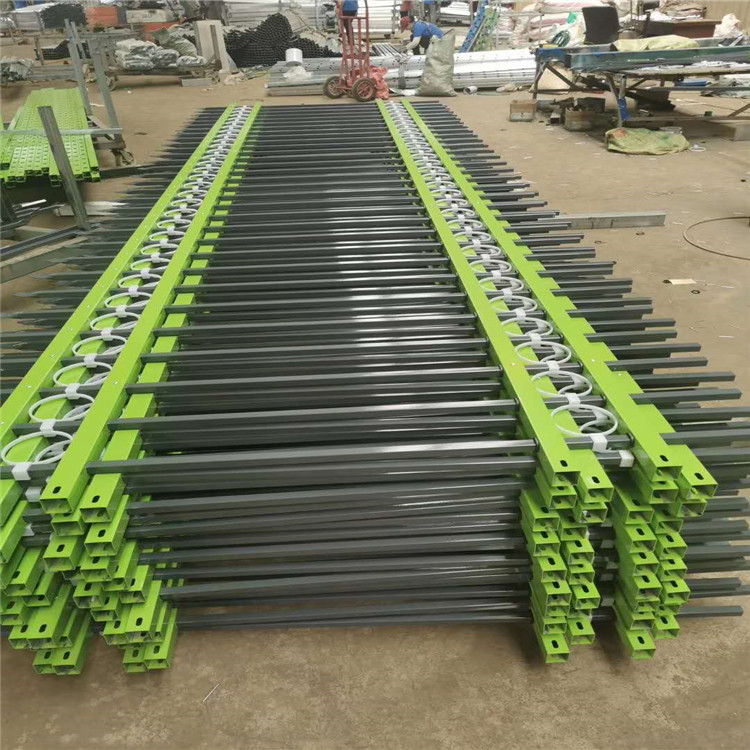 小区围墙锌钢护栏供应 生产制造商 工厂锌钢护栏 久皓