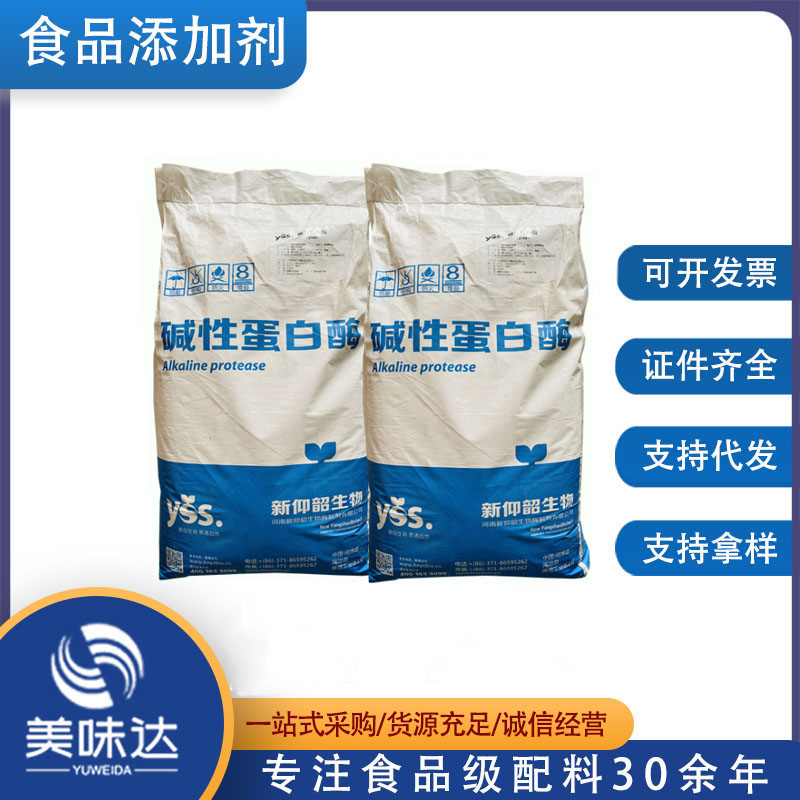 现货供应 碱性蛋白酶 食品级酶制剂蛋白肽分解酶 量大从优