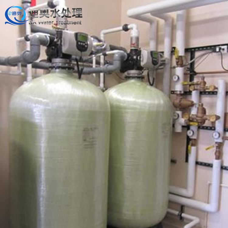井水全自动软化水处理装置流量型软化水处理装置双阀双罐软化水处理装置