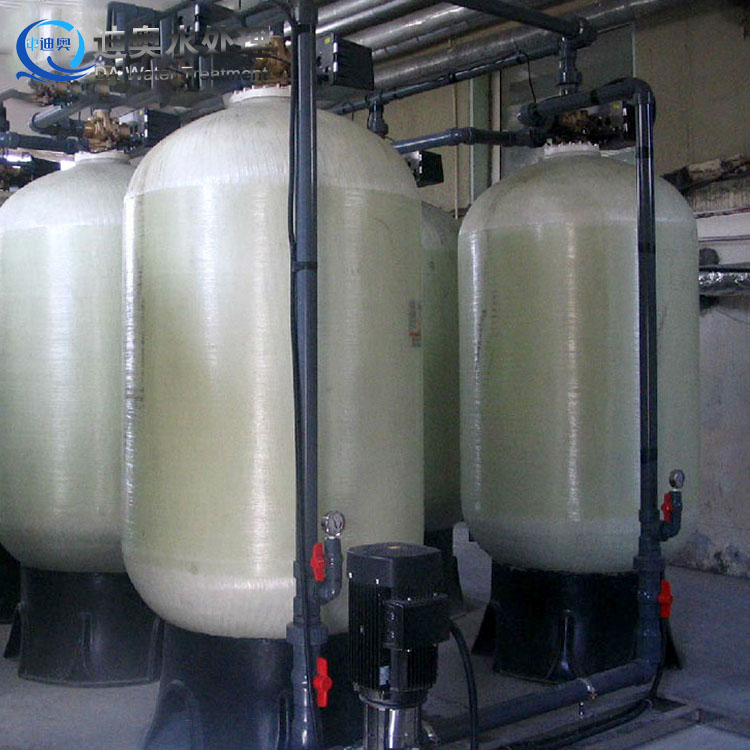 供暖全自动软水处理器流量型软水处理器双阀双罐软水处理器