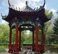 价格美丽 景区休闲亭子 定制厂家 仿古亭子  久皓