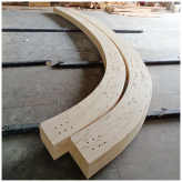 重型木结构制造商 弧形胶合木梁柱 批发定做胶合木