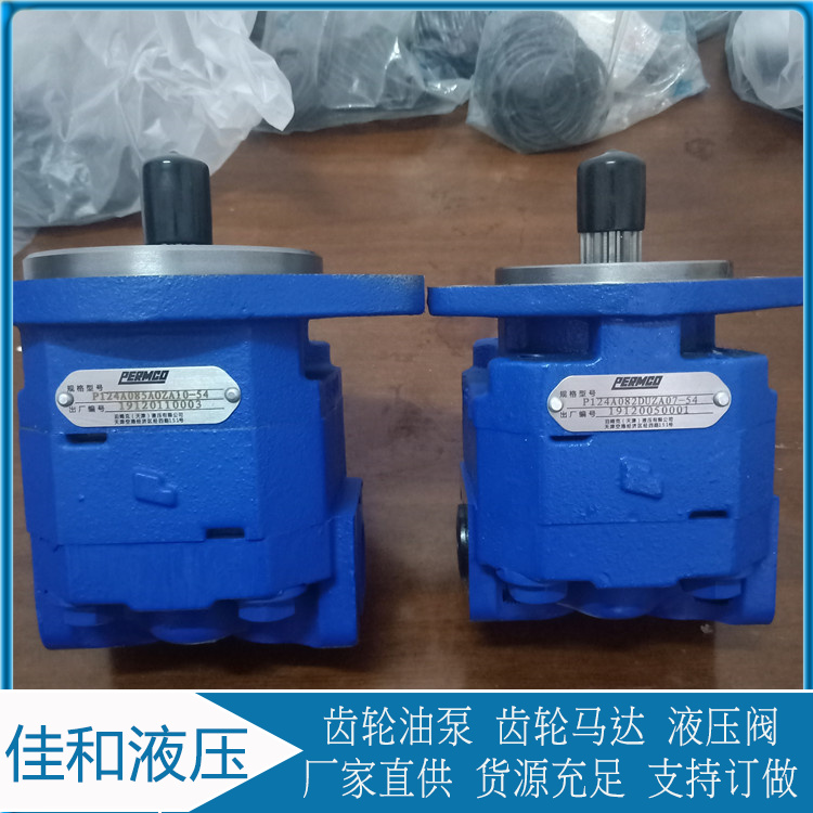 煤机调高泵P124-G10182LD54G 天津泊姆克齿轮油泵