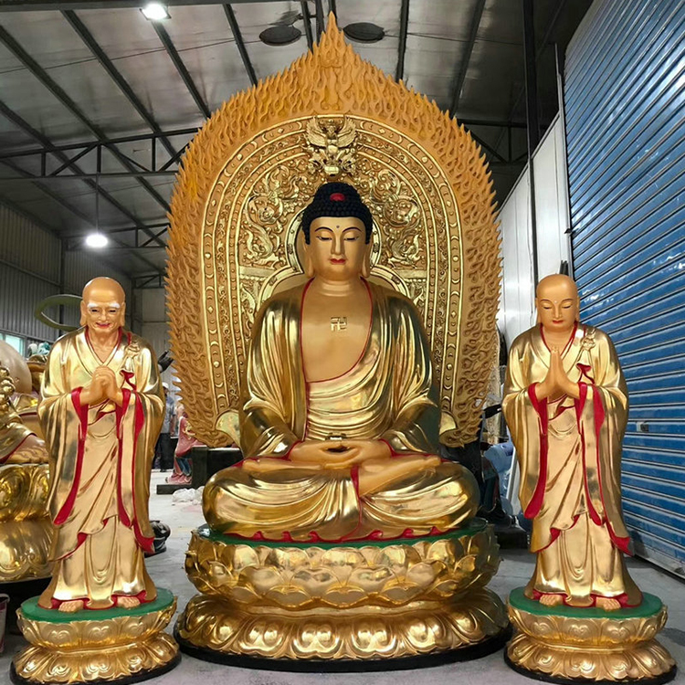 寺庙佛教如来铜像 铸铜观音铜像 铜观音 铸铜雕塑