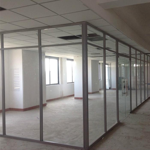 航为装饰 铝合金隔断 办公室隔断设计 杭州本地厂家生产定制 酒店宴会厅隔断