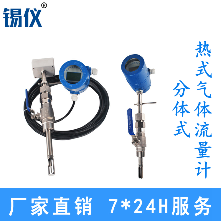 石家庄热式气体质量流量计 高温型热式气体流量计