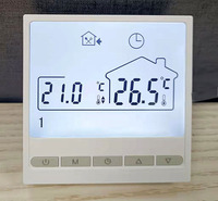 智能WIFI电采暖远程控制温控器面板编程定时25A