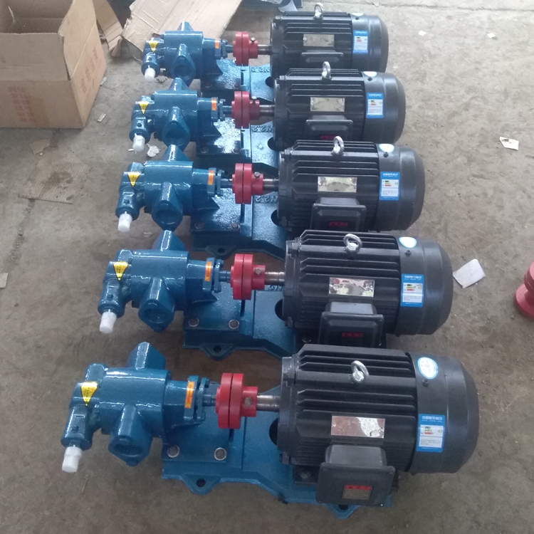 KCB83.3齿轮油泵整机 小流量燃料油齿轮泵 渐开线齿轮泵 填料密封可定制机封