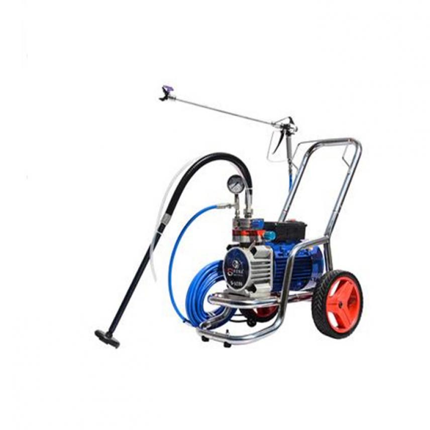 慧采真石漆喷涂机 快速腻子喷涂机 粉墙喷涂机