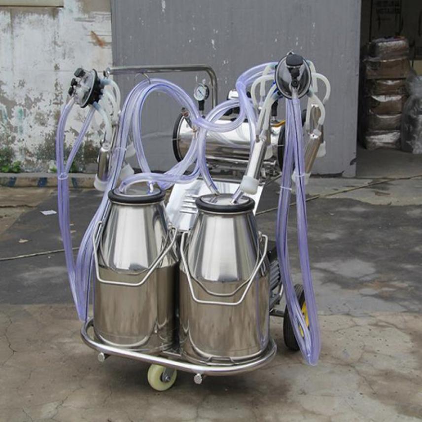 慧采双桶挤奶器 脉动型奶牛挤奶器 全自动挤奶器