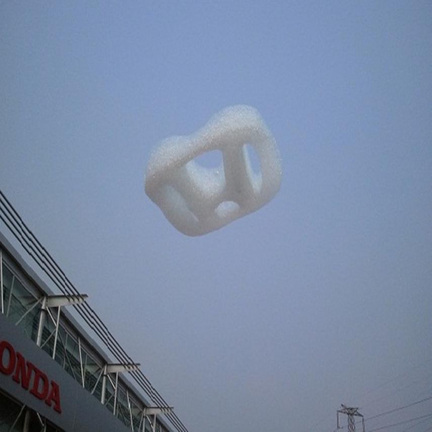 慧采彩色云朵机 庆典云朵机 氦气造云机