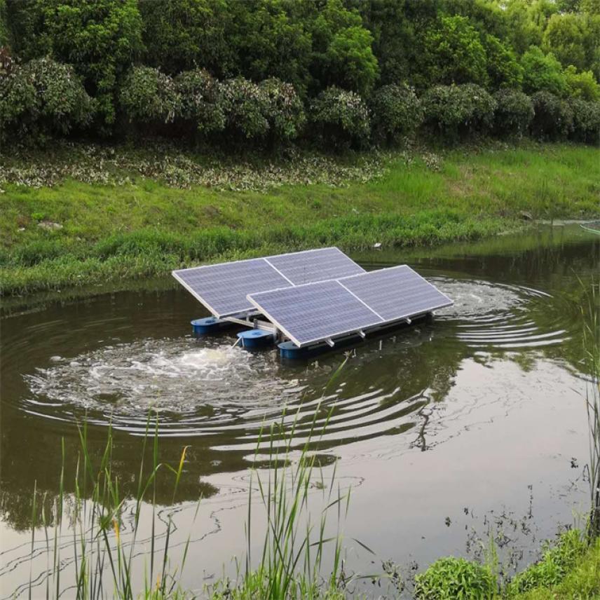 慧采水产养殖增氧机 涡轮增氧机 曝气推水流增氧机