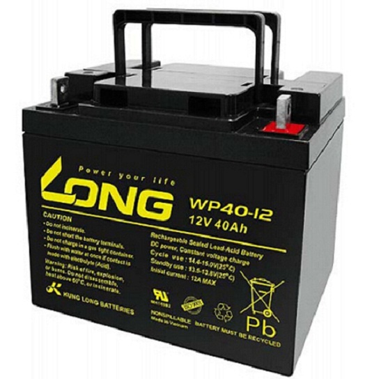 LONG广隆蓄电池WP40-12 12V40AH UPS直流屏户外 应急储能 包邮