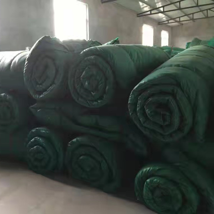 三防布桥梁工程保温棉被混凝土防火阻燃被公路农用养护黑心棉被