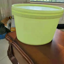 成都椭圆形塑料桶厂家 椭圆形塑料包装容器6L 8L 12L 20L  支持定制