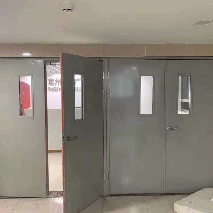 甲乙丙级 钢制防火门 隔音自由门 钢制平开防火门 惠尔门窗