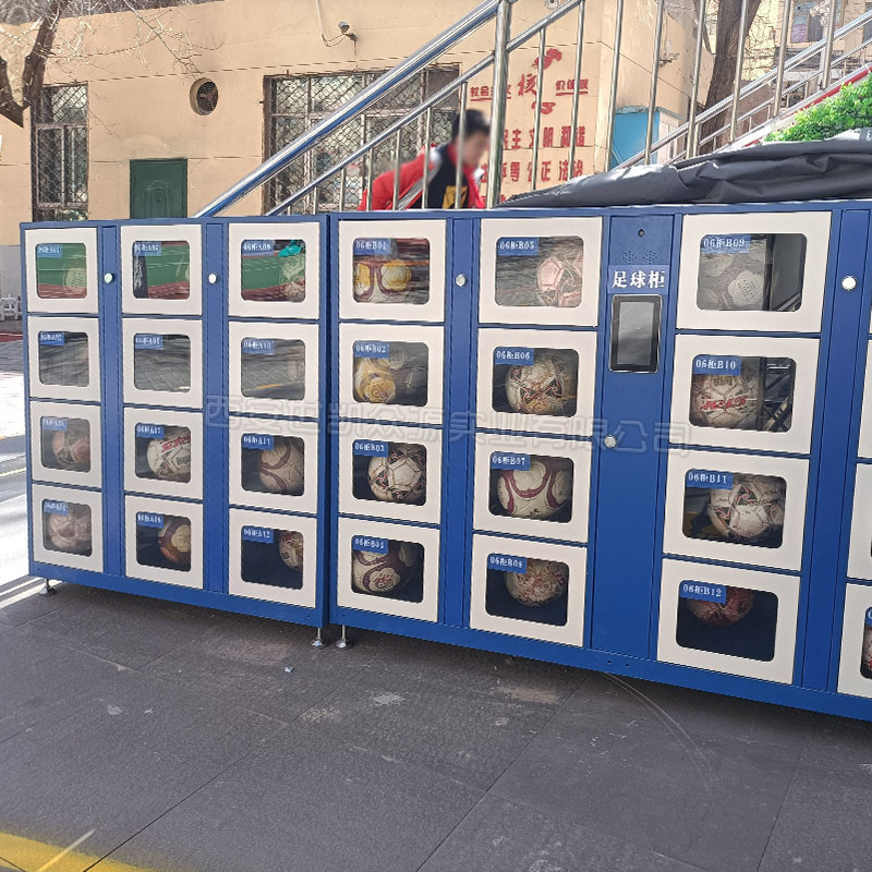 共享篮球租赁柜校园一卡通识别体育用品存取柜人脸识别系统智能柜生产厂家