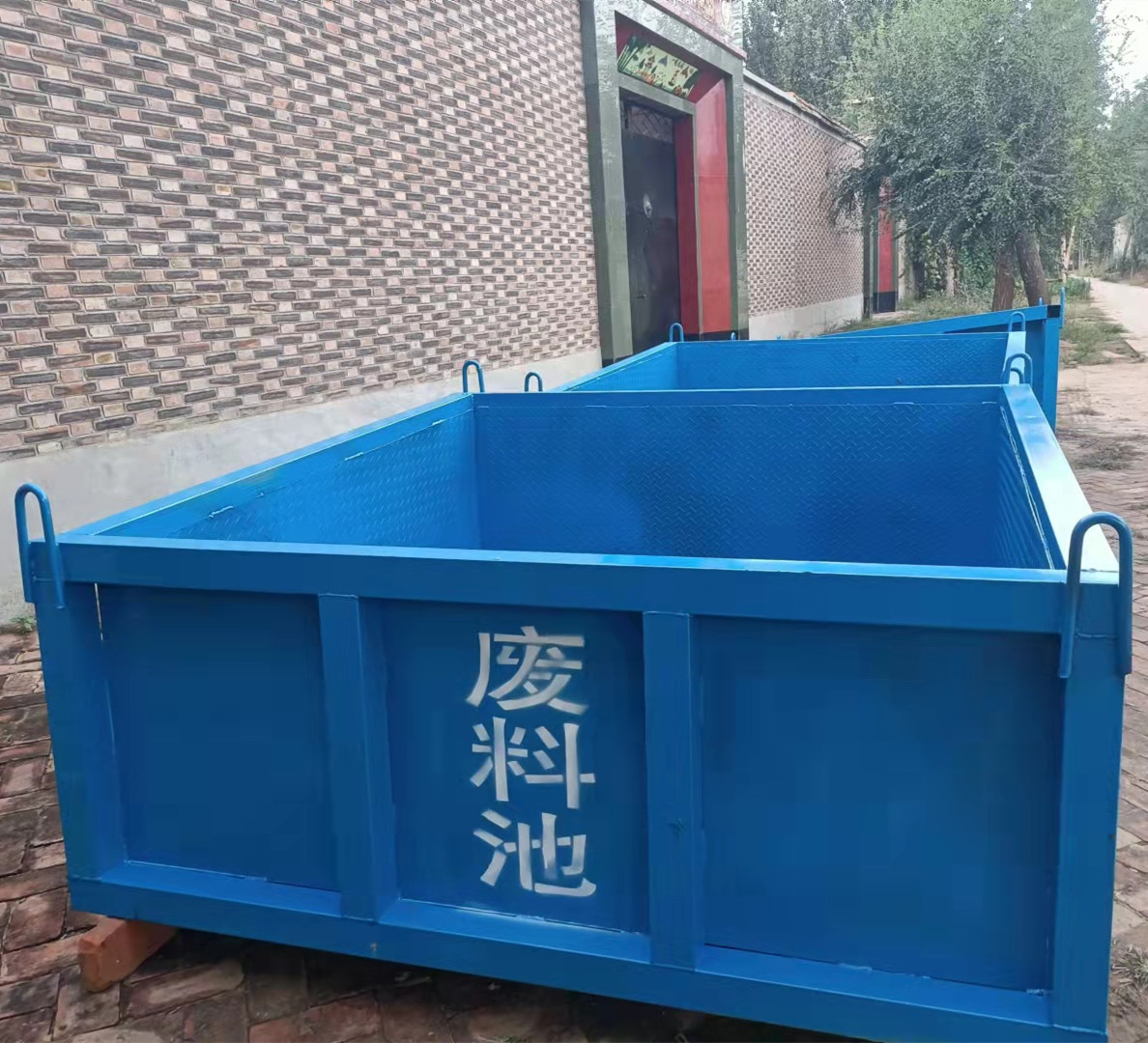  永邦建筑 装配式钢筋废料池扣件堆放池货源充足 施工移动式废料池