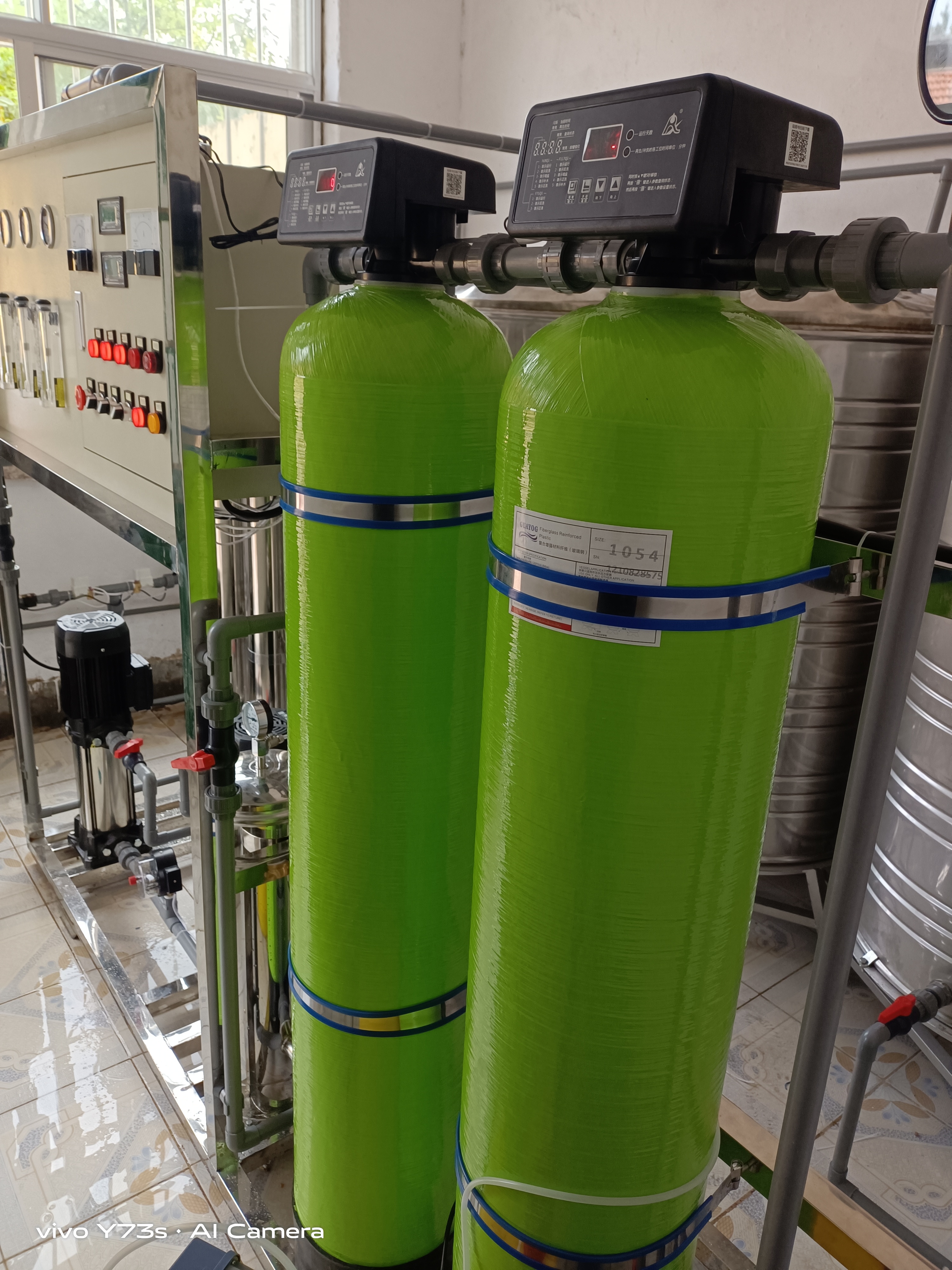 厂家生产批发0.5T/H纯净水设备 反渗透纯水设备 村庄地下水净水处理系统