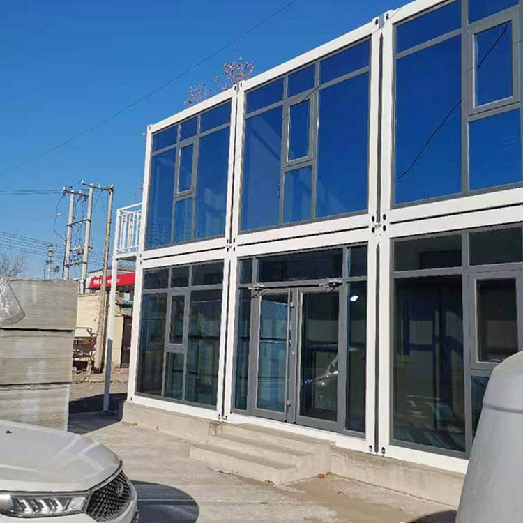 定制 标准打包箱集成房屋 工地住人箱式活动房 彩钢箱式活动房 