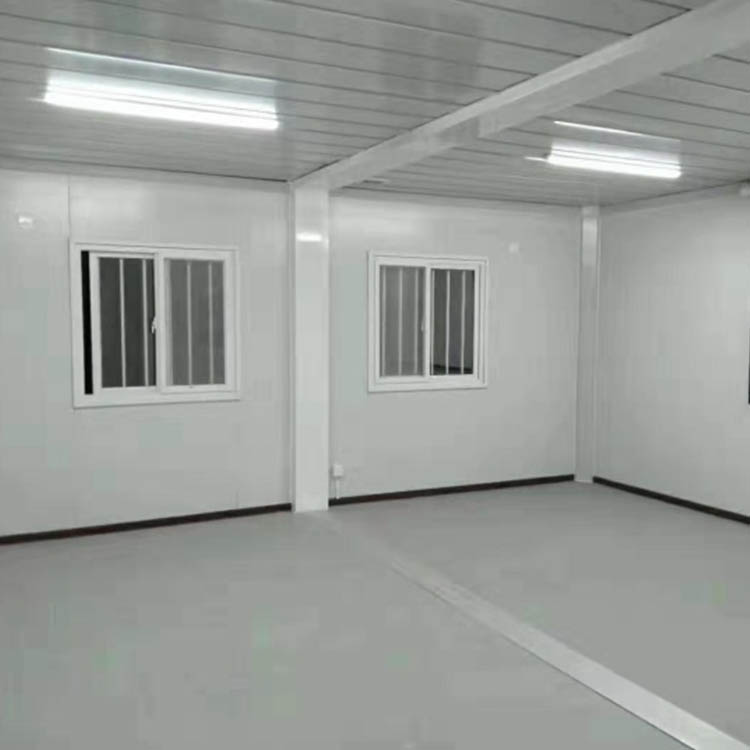 批发 简易快拼房 彩钢板房 轻钢房子住人集装箱快拼房 规格多样