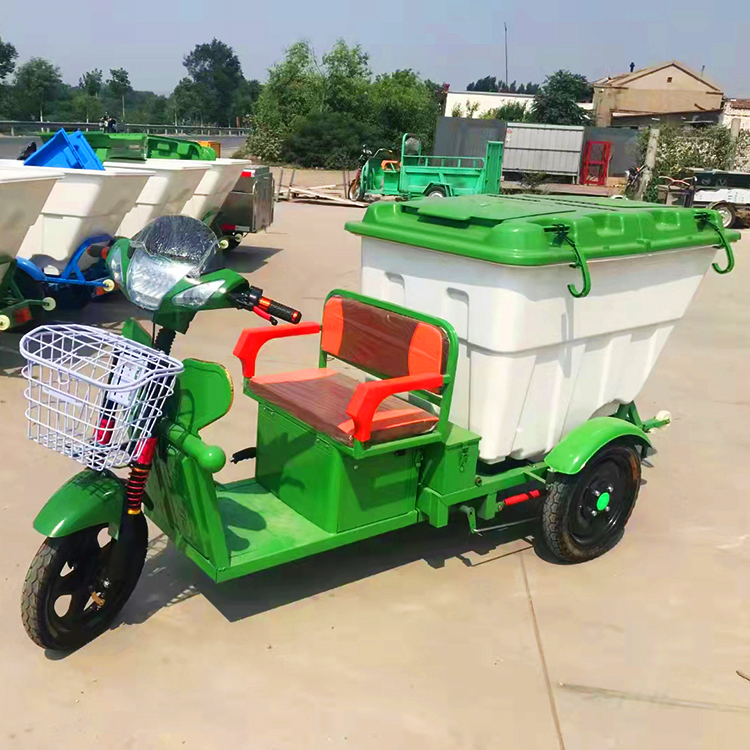 出售500升垃圾车 电动环卫保洁车 单桶电动环卫三轮车 量大优惠