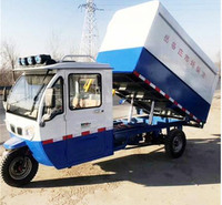 小型挂桶三轮垃圾车 霏凡垃圾运输车价格 供应电动环卫垃圾车3立方