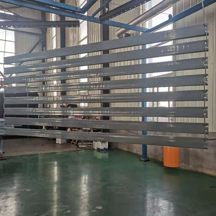 三瑞环保 静电粉末喷涂喷塑加工厂喷涂有机硅除尘器骨架 喷塑c型钢护栏各种铝型材